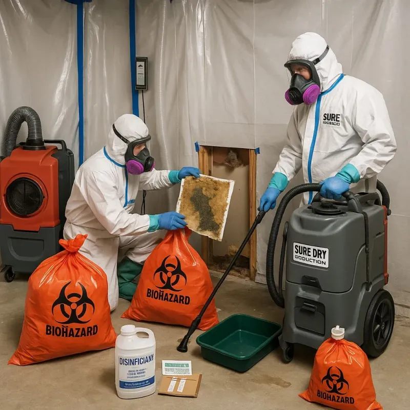 Contaminated Water Handling Protocols process in Sparta, WI