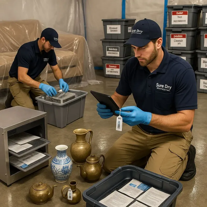 Content Protection and Restoration process in Sparta, WI