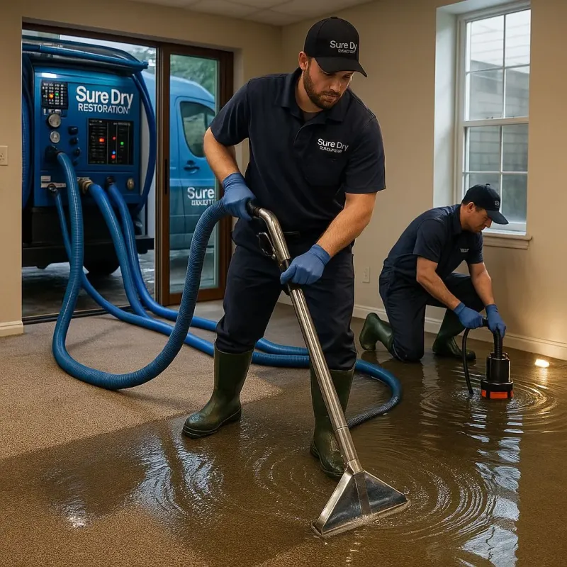 Water Extraction and Removal process in Sparta, WI